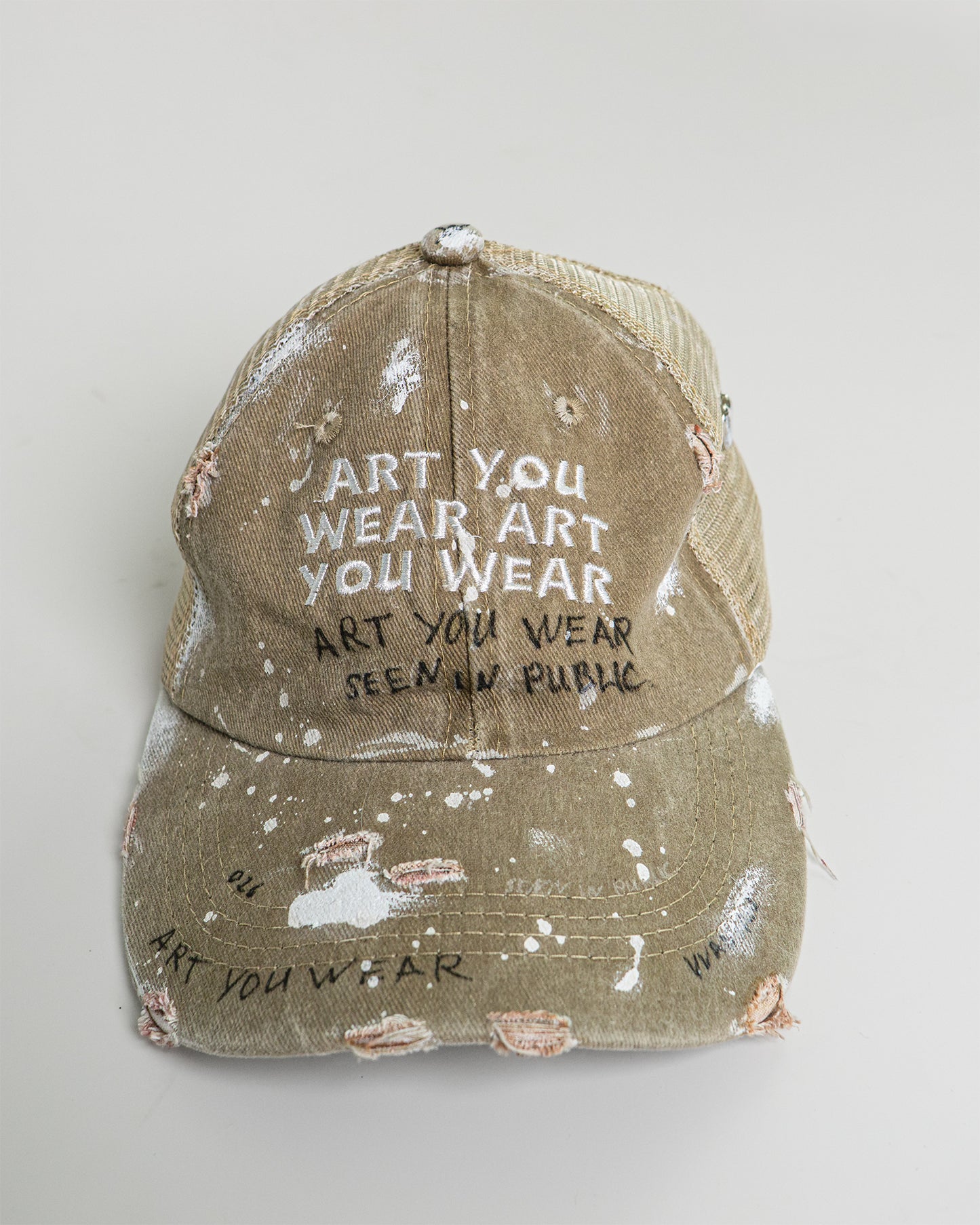 ART YOU WEAR One-of-One Handmade Cap