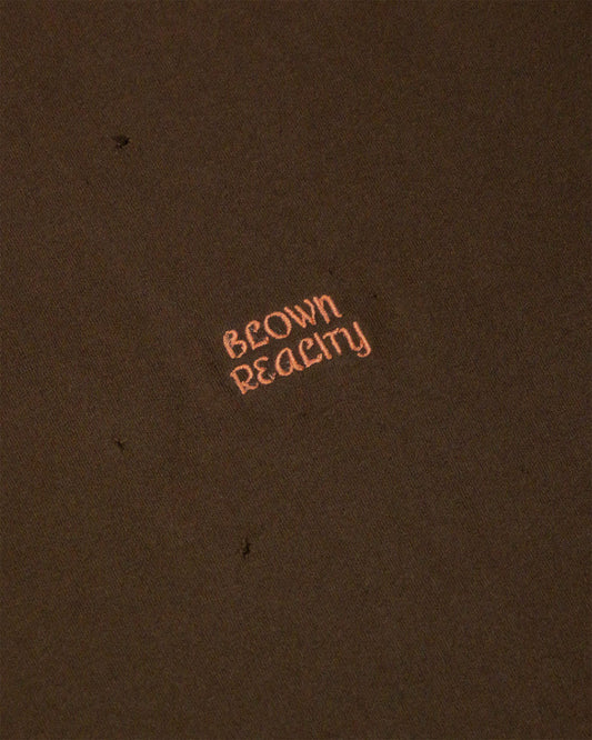 Blown Reality — Chocolate Oversized Box Tee