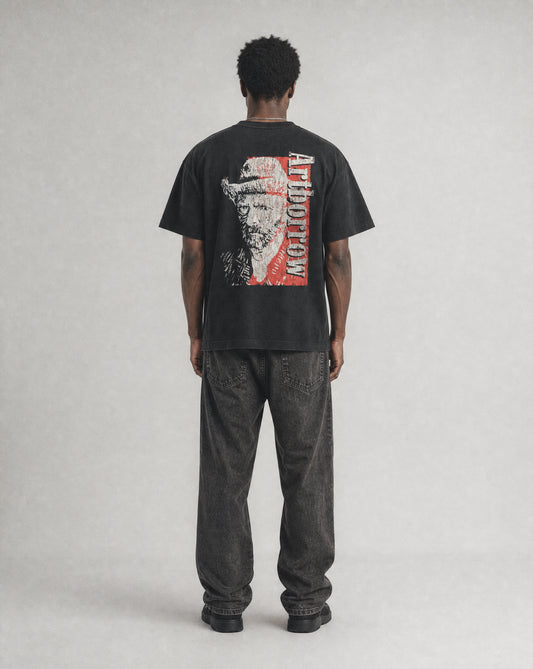 Artborrow Unisex Vintage Wash Boxy Tee