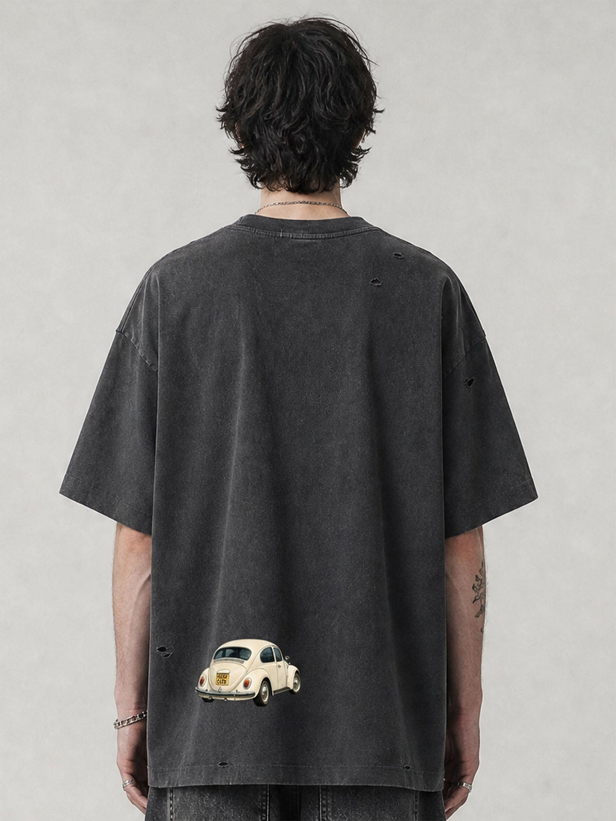 Crosswalk Dance Vintage Distressed Boxy Tee