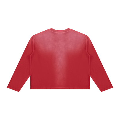 L’ART que tu Portes Unisex Sunfade Boxy Long Sleeve T-Shirt