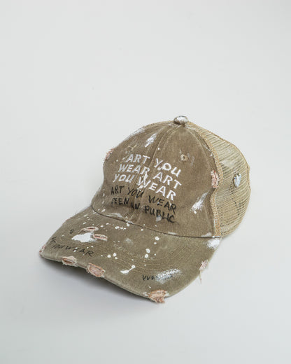 ART YOU WEAR One-of-One Handmade Cap