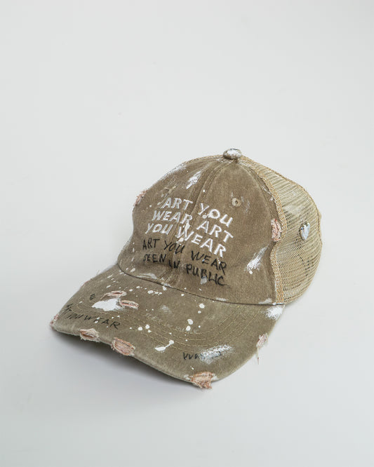 ART YOU WEAR One-of-One Handmade Cap