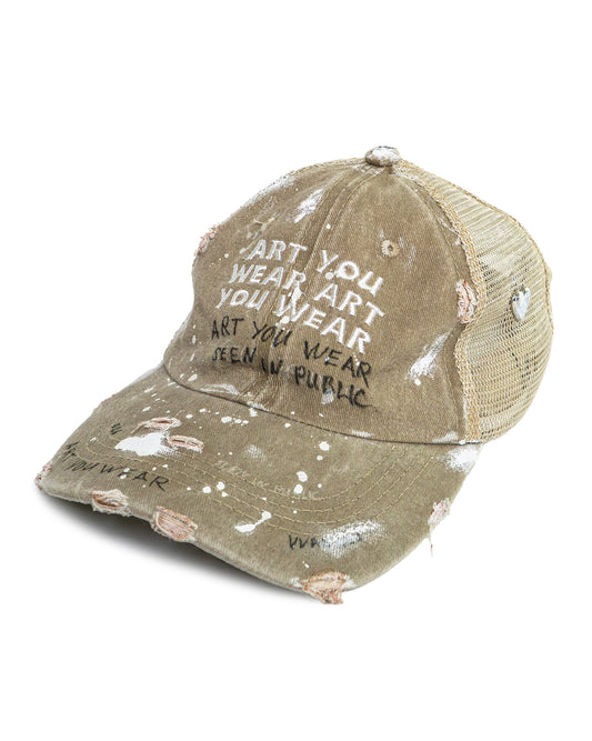 ART YOU WEAR One-of-One Handmade Cap
