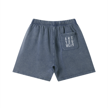 Art You Wear (AYW) Vintage Wash Shorts
