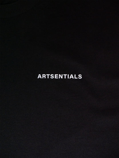 Artsentials Unisex Sueded Tee - Black