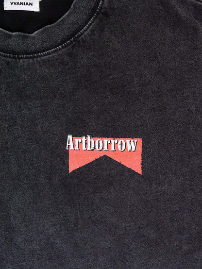 Artborrow Unisex Vintage Wash Boxy Tee