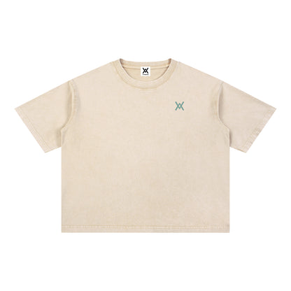 Dav Portrait N1 Mineral Boxy Tee