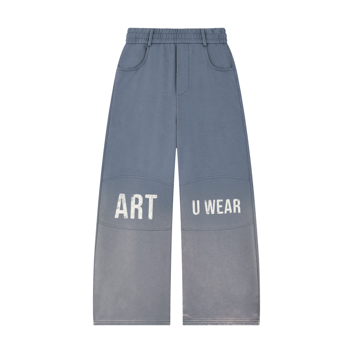 Unisex ART YOU WEAR Sunfade Paneled Barrel Leg Sweatpants