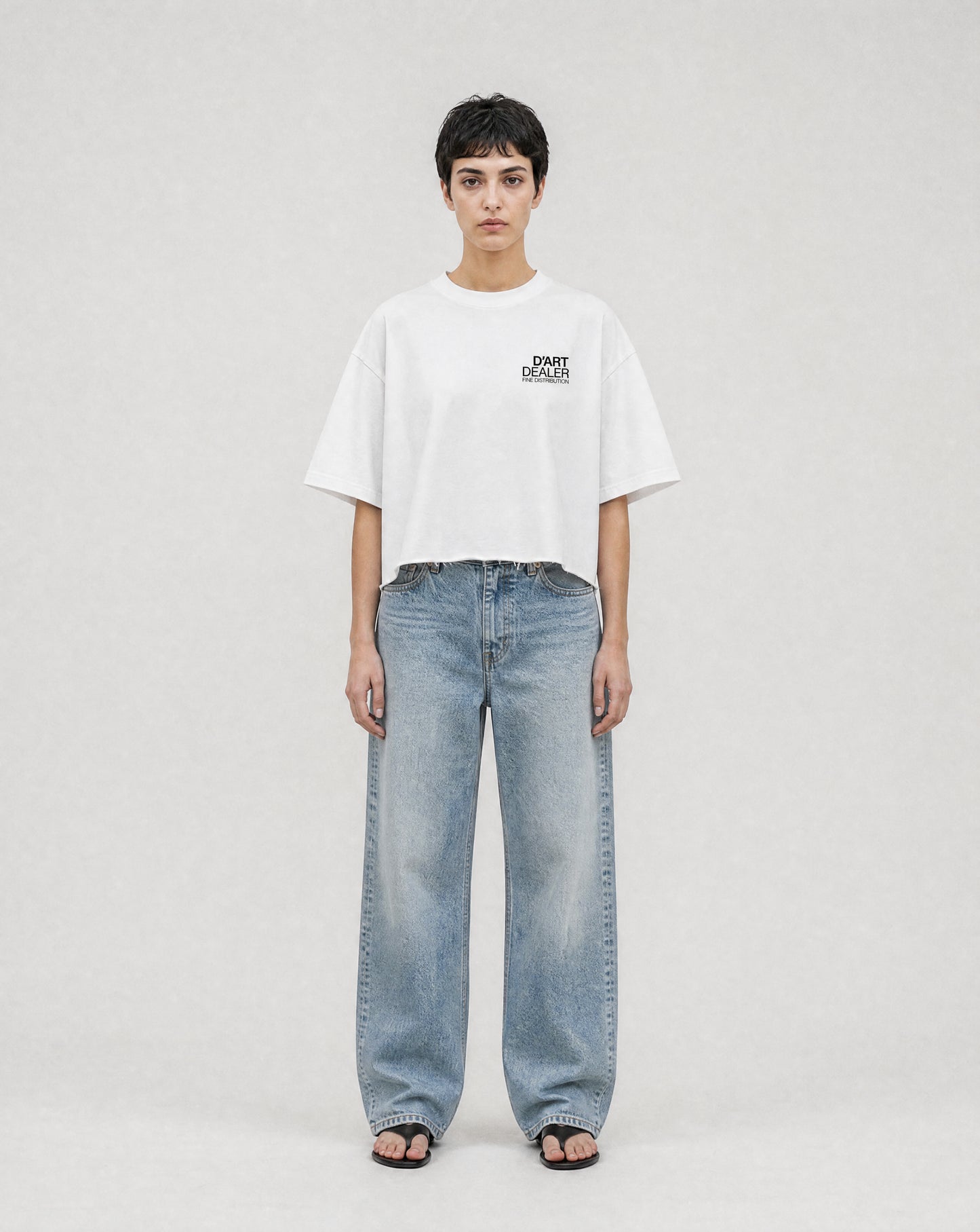 D'Art Dealer Unisex Vintage Boxy Tee