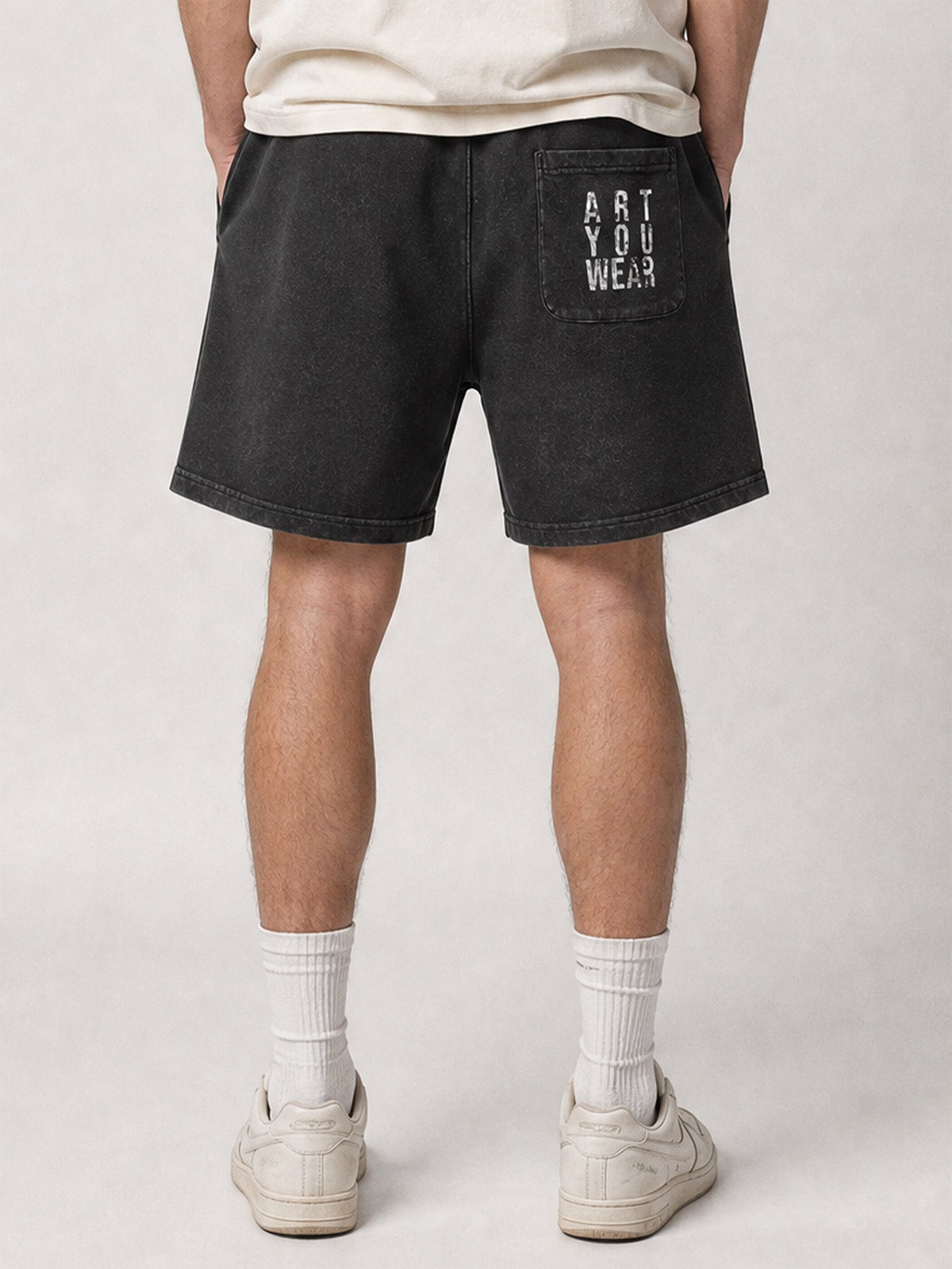 Art You Wear (AYW) Vintage Wash Shorts