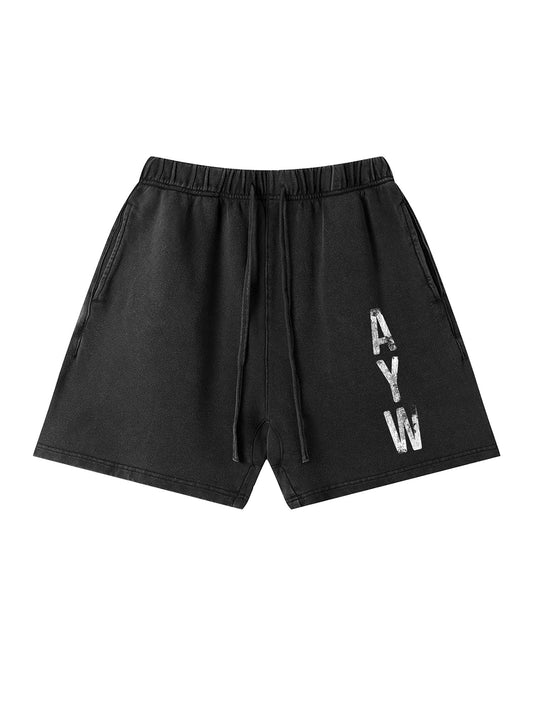 Art You Wear (AYW) Vintage Wash Shorts