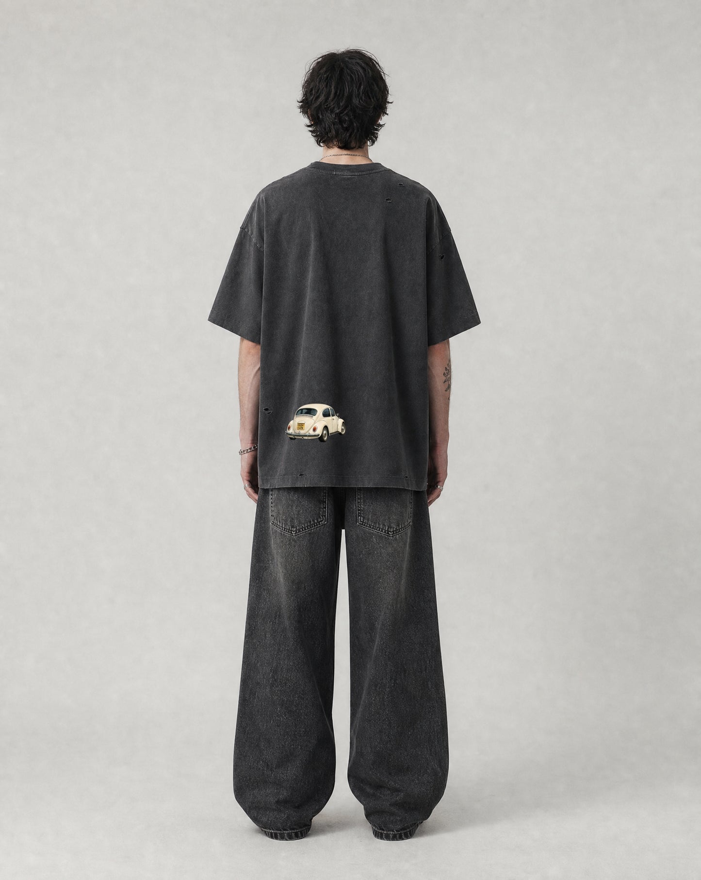 Crosswalk Dance Vintage Distressed Boxy Tee