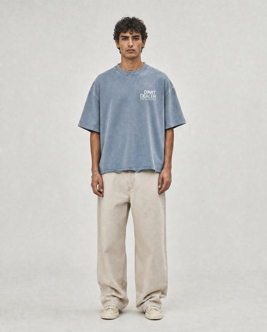D'Art Dealer Unisex Vintage Boxy Tee