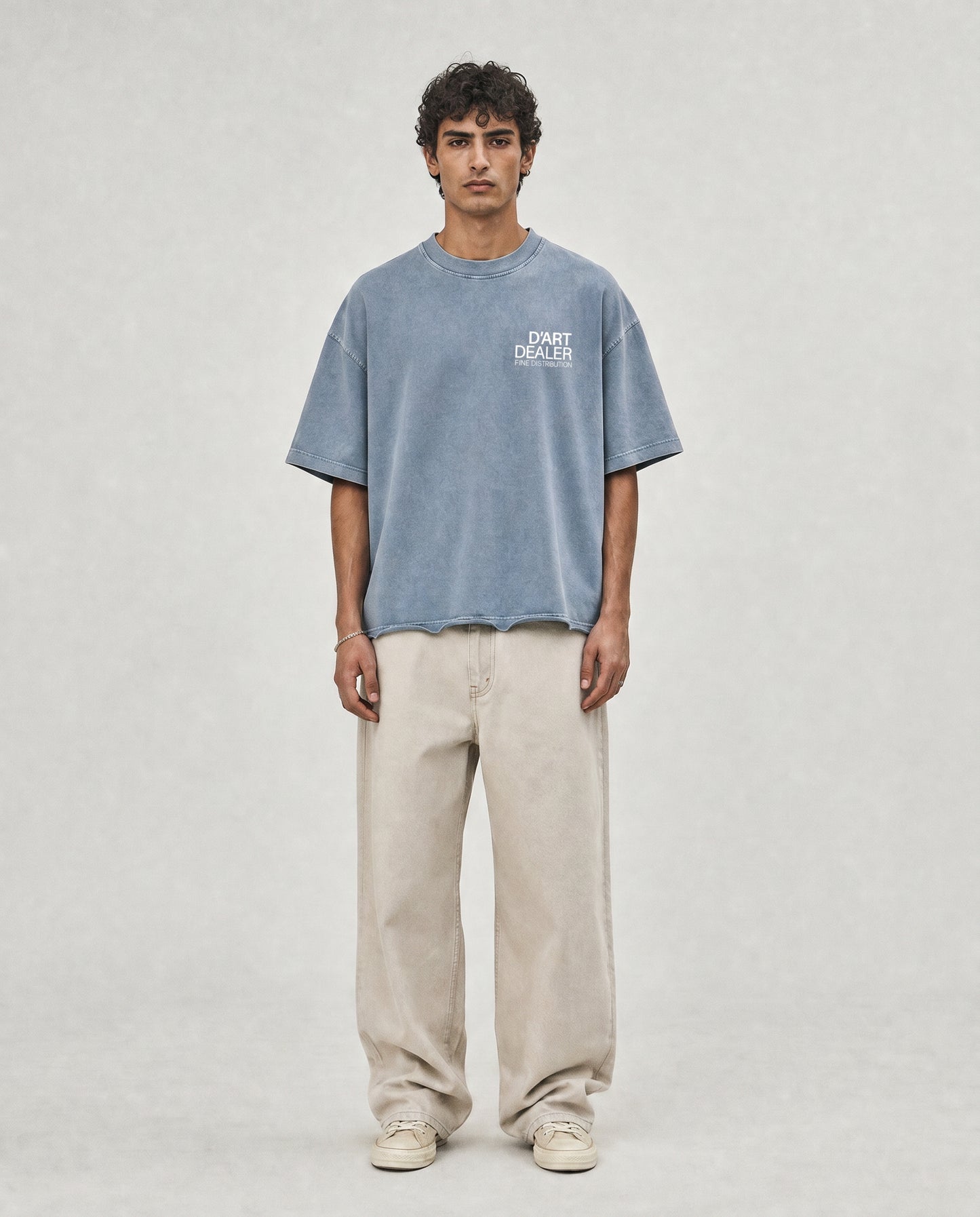 D'Art Dealer Unisex Vintage Boxy Tee