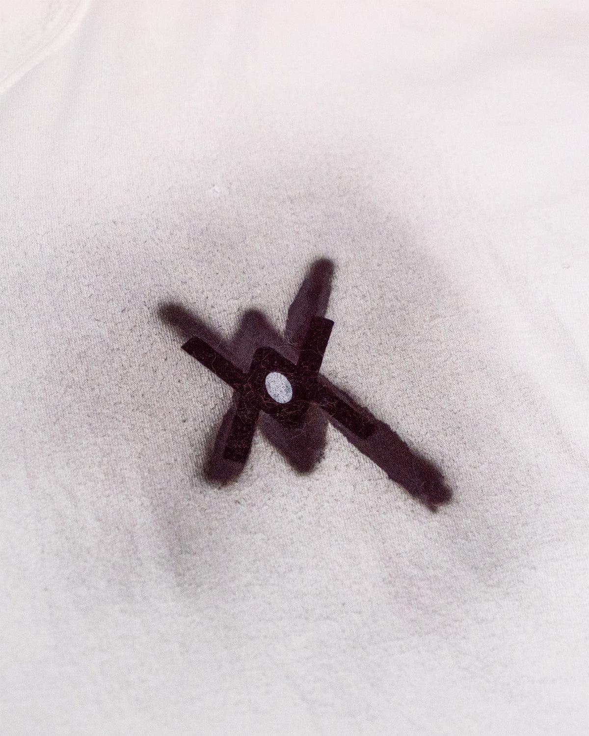 VV Graffiti One-of-One Hand-Painted Distressed Tee