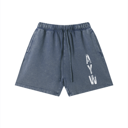 Art You Wear (AYW) Vintage Wash Shorts