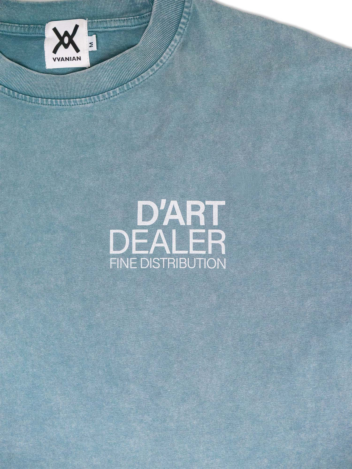 D’Art Dealer Vintage Boxy Tee — Blue