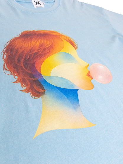 Bubble Theory Mineral Boxy Unisex Tee