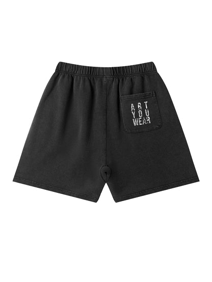 Art You Wear (AYW) Vintage Wash Shorts