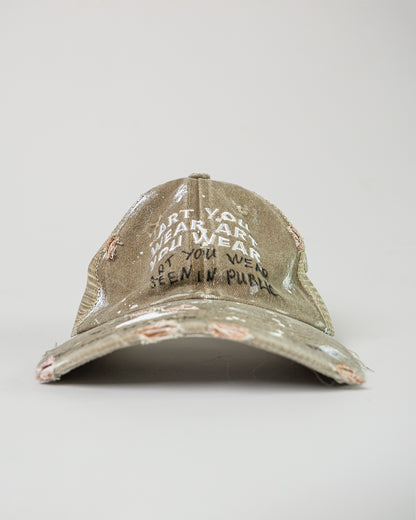 ART YOU WEAR One-of-One Handmade Cap