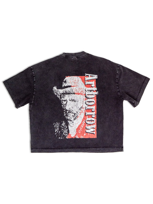 Artborrow Unisex Vintage Wash Boxy Tee