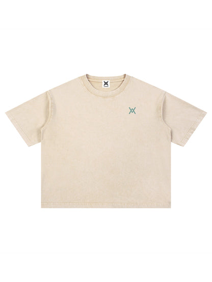 Dav Portrait N1 Mineral Boxy Tee