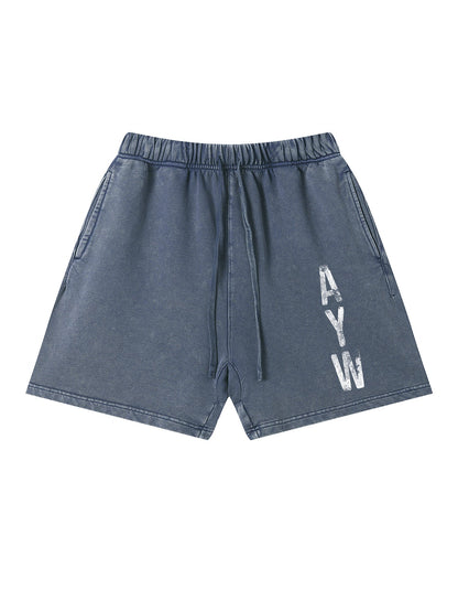 Art You Wear (AYW) Vintage Wash Shorts