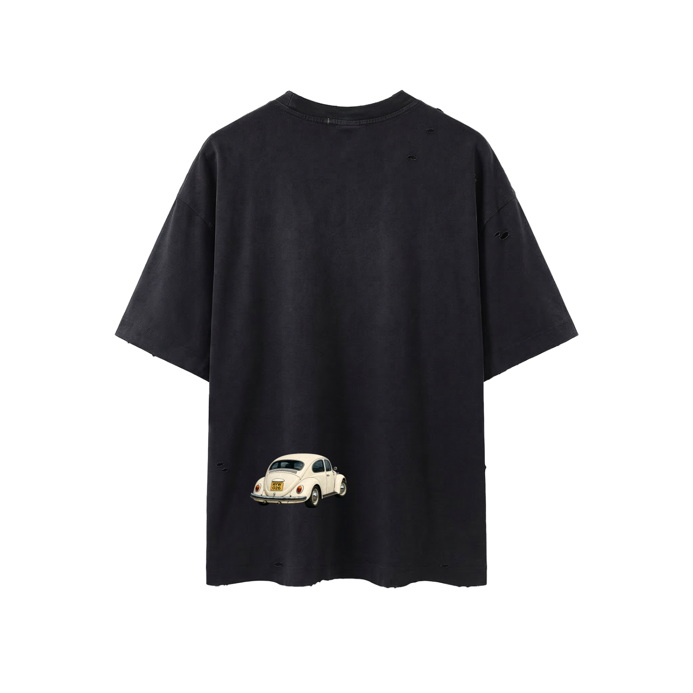 Crosswalk Dance Vintage Distressed Boxy Tee