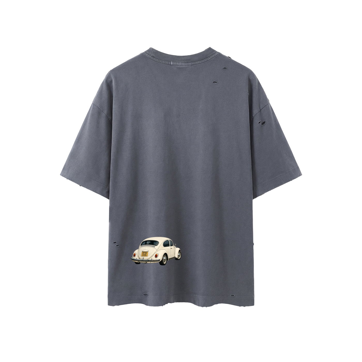 Crosswalk Dance Vintage Distressed Boxy Tee