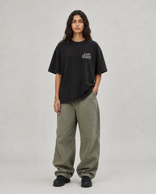 D'Art Dealer Unisex Vintage Boxy Tee