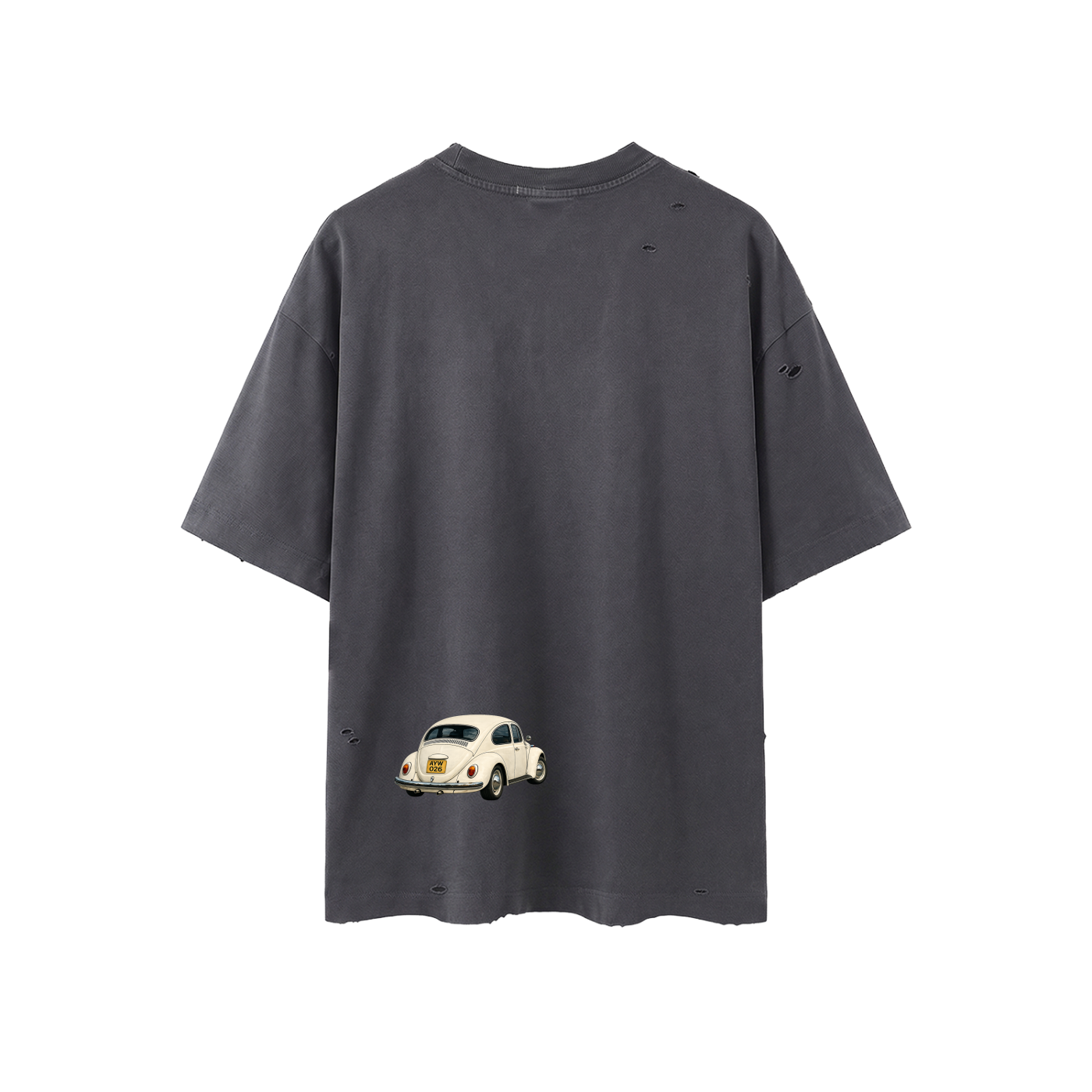 Crosswalk Dance Vintage Distressed Boxy Tee