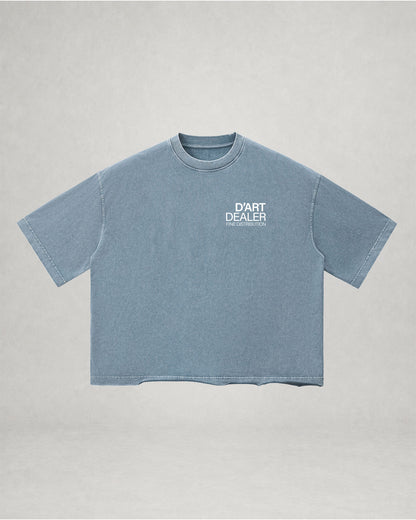 D'Art Dealer Unisex Vintage Boxy Tee