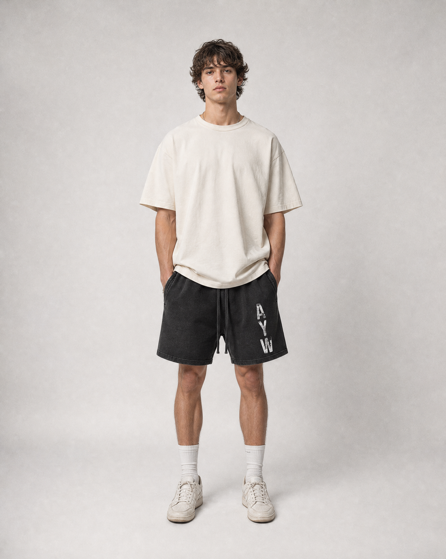Art You Wear (AYW) Vintage Wash Shorts