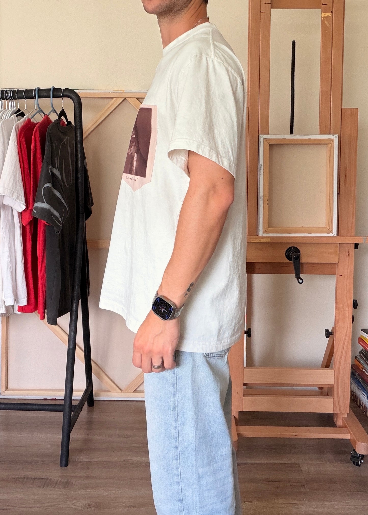 Brünnhilde — Dirty White Oversized Box Tee