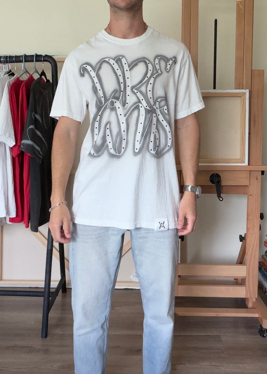 Dreams — White Oversized Box Tee