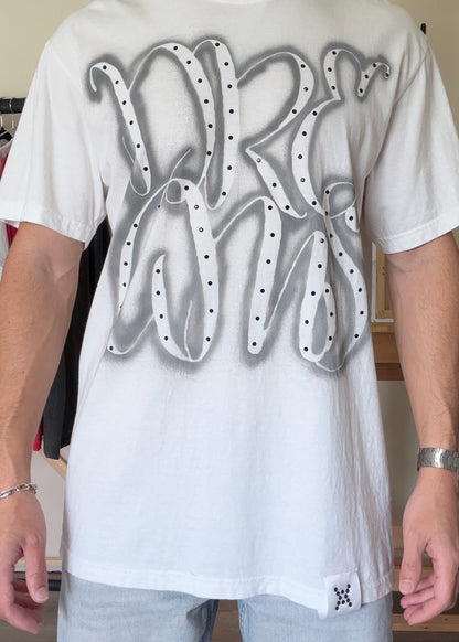 Dreams — White Oversized Box Tee