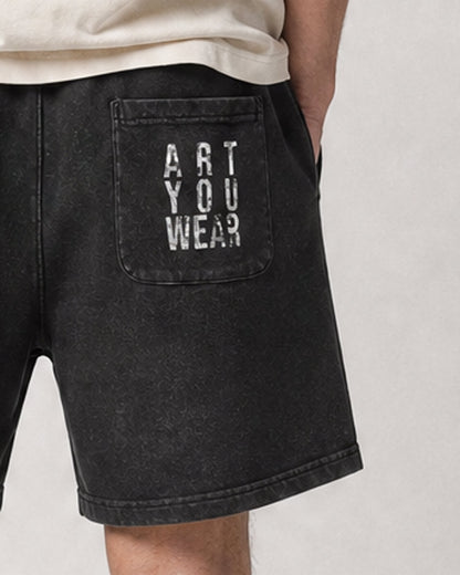 Art You Wear (AYW) Vintage Wash Shorts