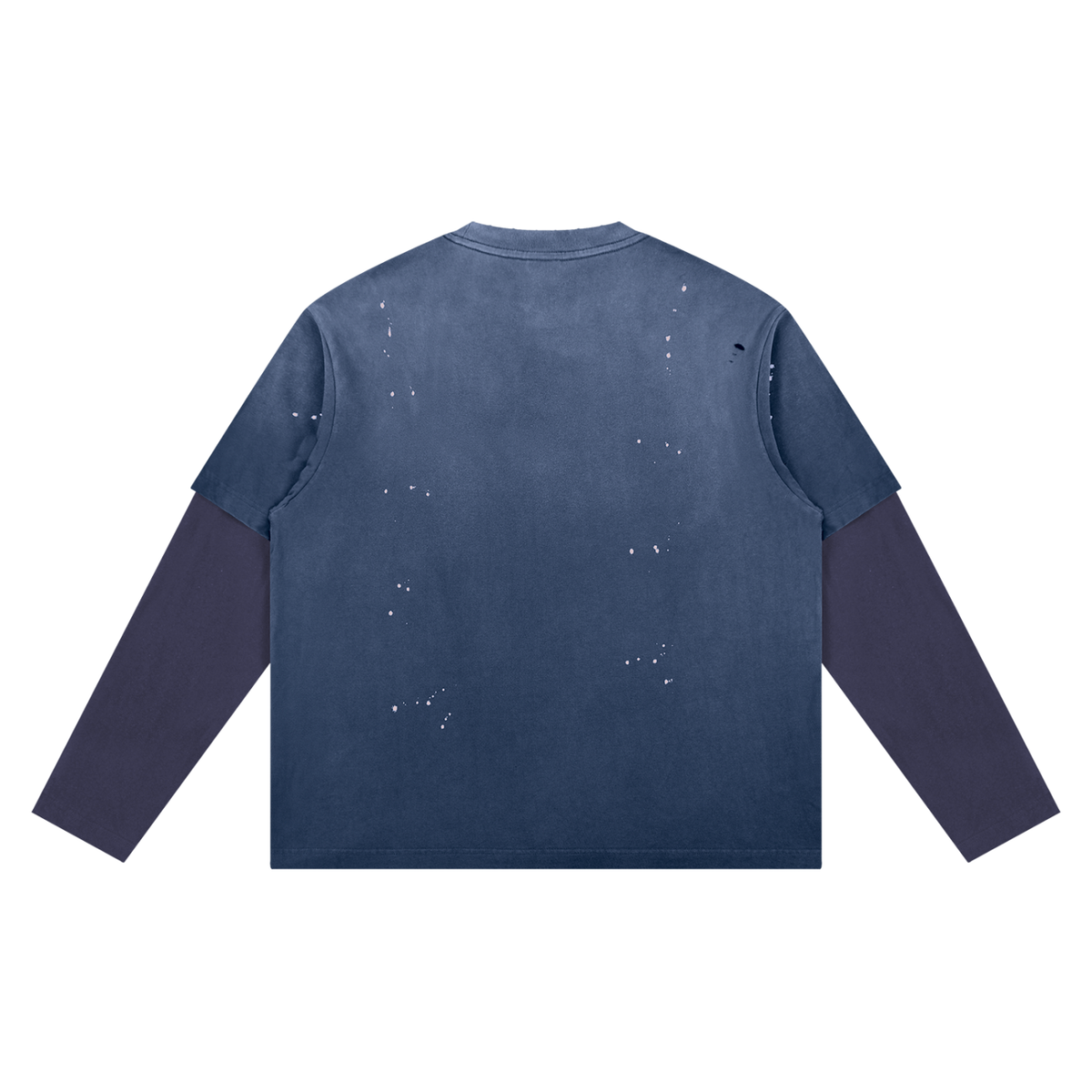 Art You Wear Unisex Vintage Wash Distressed Layer T-Shirt
