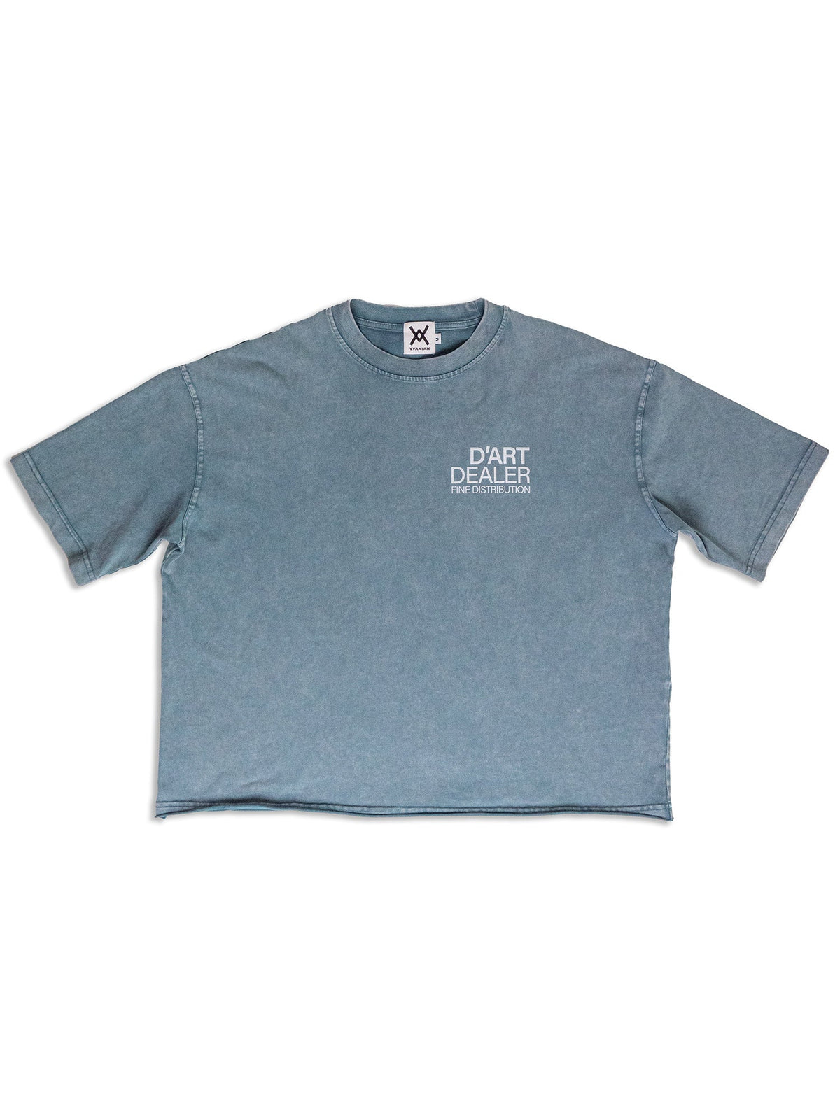 D’Art Dealer Vintage Boxy Tee — Blue