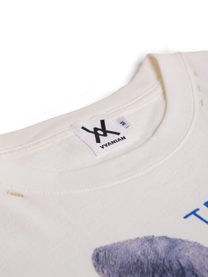 Elektromotor Frayed Boxy Unisex Tee