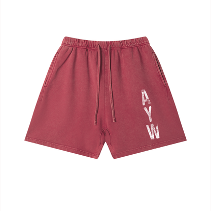 Art You Wear (AYW) Vintage Wash Shorts