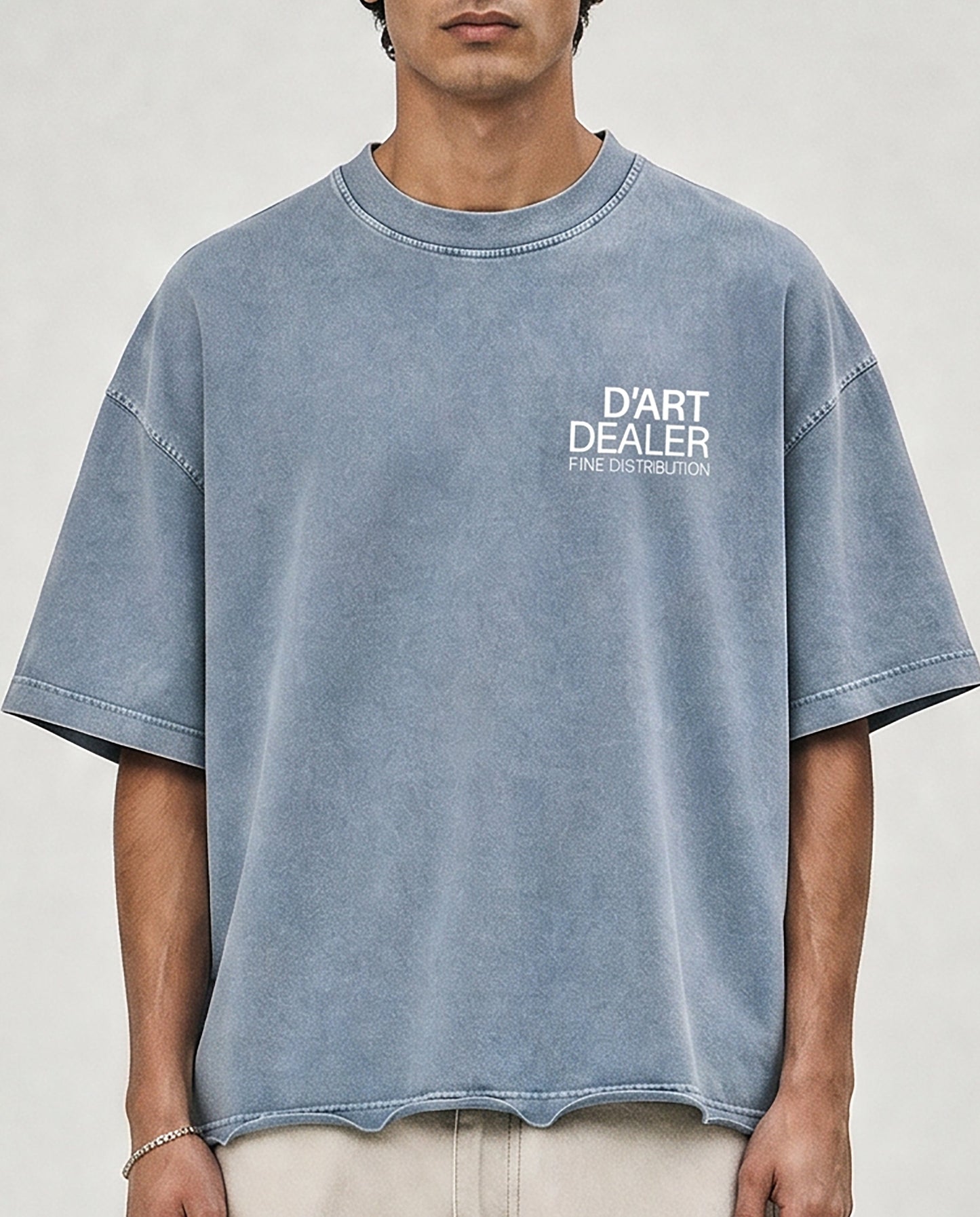 D'Art Dealer Unisex Vintage Boxy Tee