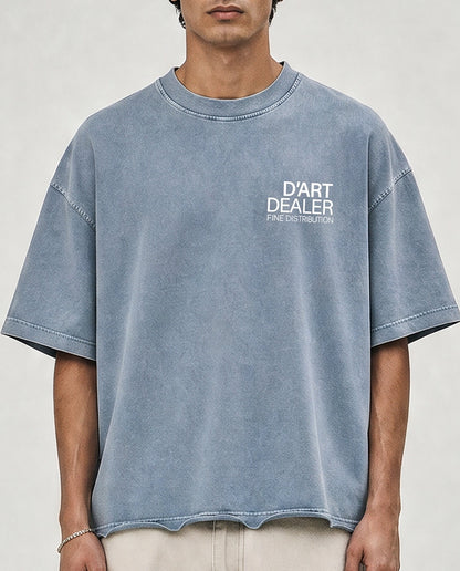 D'Art Dealer Unisex Vintage Boxy Tee